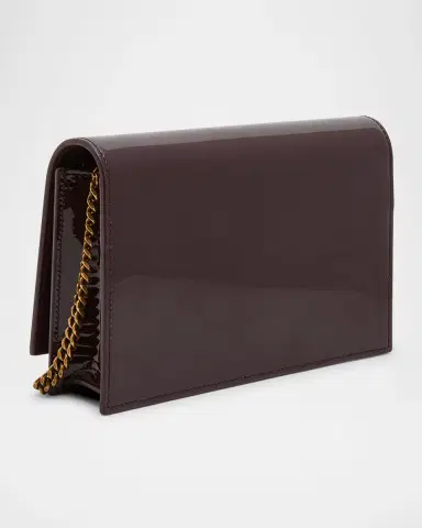Saint Laurent Kate Small Tassel YSL Wallet on Chain in Patent Leather | Thumbnail 4 Saint Laurent Kate Small Tassel YSL Wallet on Chain in Patent Leather | Thumbnail 4
