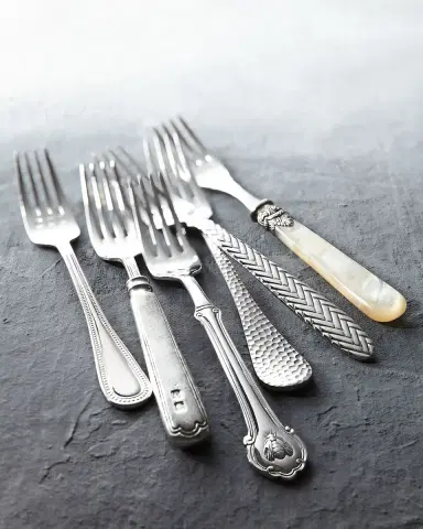 Wallace Silversmiths 65-Piece Euro Hammered Flatware Service | Thumbnail 3 Wallace Silversmiths 65-Piece Euro Hammered Flatware Service | Thumbnail 3