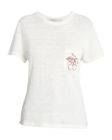 Golden Goose Journey Short-Sleeve Embroidered Pocket T-Shirt | Thumbnail 1 Golden Goose Journey Short-Sleeve Embroidered Pocket T-Shirt | Thumbnail 1