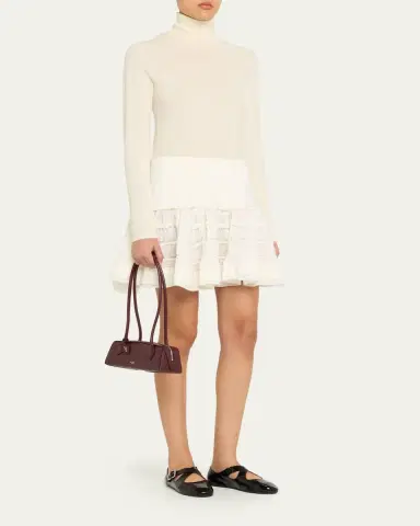 Alaïa Le Teckel Small Shoulder Bag in Leather | Thumbnail 9 Alaïa Le Teckel Small Shoulder Bag in Leather | Thumbnail 9