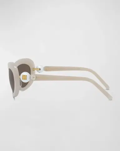 Givenchy Pearlescent Metal Butterfly Sunglasses | Thumbnail 3 Givenchy Pearlescent Metal Butterfly Sunglasses | Thumbnail 3
