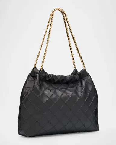 Tory Burch Fleming Drawstring Leather Hobo Bag | Thumbnail 10 Tory Burch Fleming Drawstring Leather Hobo Bag | Thumbnail 10