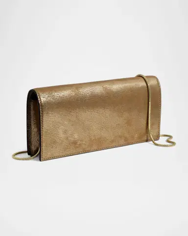 ALEXIS BITTAR Twisted Metallic Leather Clutch Bag | Thumbnail 6 ALEXIS BITTAR Twisted Metallic Leather Clutch Bag | Thumbnail 6