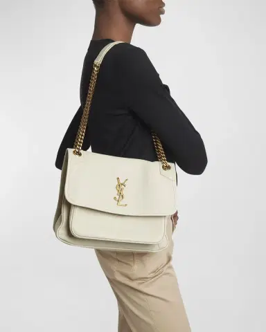 Saint Laurent Niki Medium YSL Leather Shoulder Bag | Thumbnail 2 Saint Laurent Niki Medium YSL Leather Shoulder Bag | Thumbnail 2