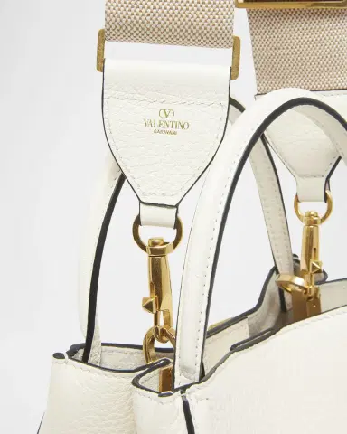 Valentino Garavani Alltime VLOGO Small Leather Top-Handle Bag | Thumbnail 5 Valentino Garavani Alltime VLOGO Small Leather Top-Handle Bag | Thumbnail 5