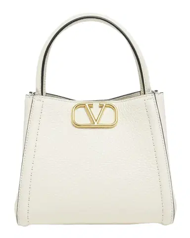 Valentino Garavani Alltime VLOGO Small Leather Top-Handle Bag | Thumbnail 1 Valentino Garavani Alltime VLOGO Small Leather Top-Handle Bag | Thumbnail 1