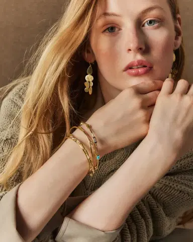 Ippolita 18K Rock Candy 8-Octagon Bangle in Summer Rainbow 2 | Thumbnail 1 Ippolita 18K Rock Candy 8-Octagon Bangle in Summer Rainbow 2 | Thumbnail 1
