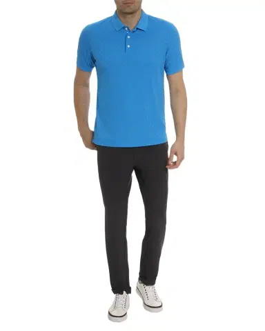 Robert Graham Men's Elias Jacquard Knit Polo Shirt | Thumbnail 1 Robert Graham Men's Elias Jacquard Knit Polo Shirt | Thumbnail 1