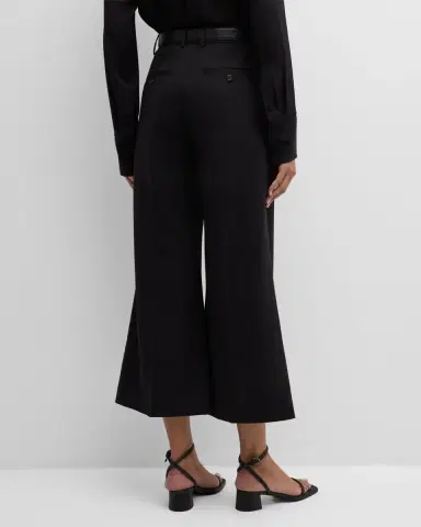 Argent Cropped Wide-Leg Seasonless Wool Trousers | Thumbnail 5 Argent Cropped Wide-Leg Seasonless Wool Trousers | Thumbnail 5