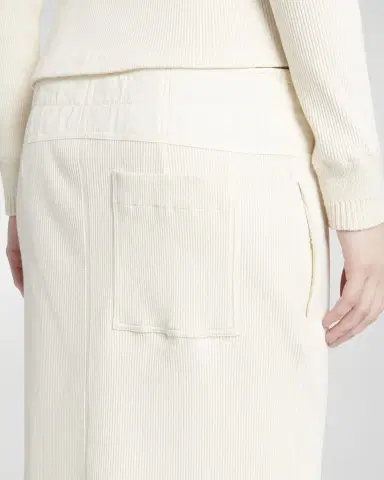 Bottega Veneta Low-Rise Compact Cotton Rib Jersey Straight Skirt | Thumbnail 5 Bottega Veneta Low-Rise Compact Cotton Rib Jersey Straight Skirt | Thumbnail 5