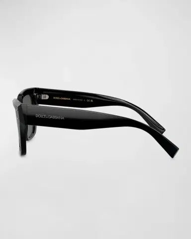Dolce & Gabbana Monochrome Acetate & Plastic Butterfly Sunglasses | Thumbnail 2 Dolce & Gabbana Monochrome Acetate & Plastic Butterfly Sunglasses | Thumbnail 2