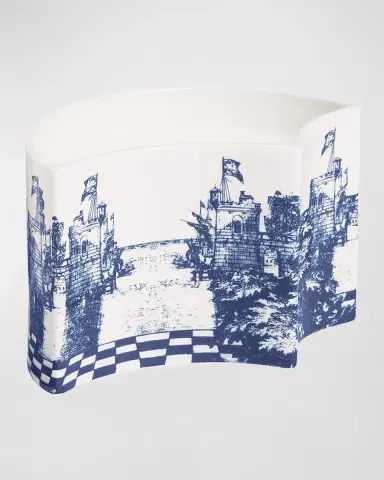FORNASETTI Scented Nesting Size Candle Blue & White/ Giardino Settecentesco | Thumbnail 3 FORNASETTI Scented Nesting Size Candle Blue & White/ Giardino Settecentesco | Thumbnail 3