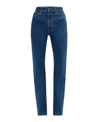 Khaite Danielle High-Rise Straight-Leg Jeans | Thumbnail 1 Khaite Danielle High-Rise Straight-Leg Jeans | Thumbnail 1