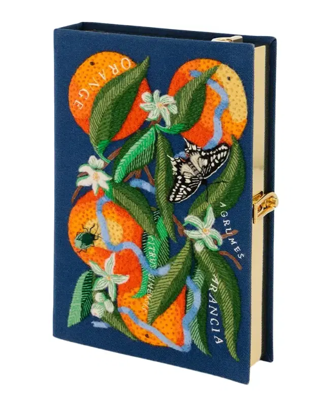 Oranges Book Clutch Bag Oranges Book Clutch Bag