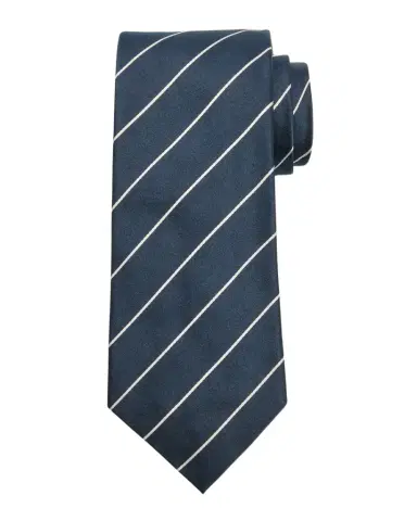 Ralph Lauren Purple Label Striped Silk Satin Tie | Thumbnail 1 Ralph Lauren Purple Label Striped Silk Satin Tie | Thumbnail 1