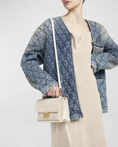 Golden Goose Venezia Flap Leather Crossbody Bag | Thumbnail 6 Golden Goose Venezia Flap Leather Crossbody Bag | Thumbnail 6