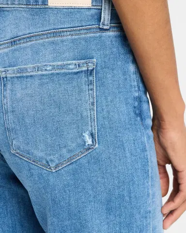 PAIGE Anessa Cropped Raw Hem Jeans | Thumbnail 5 PAIGE Anessa Cropped Raw Hem Jeans | Thumbnail 5