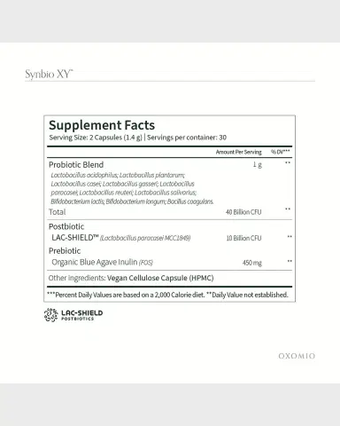 OXOMIO Synbio XY Men's Synbiotic Blend, 60 Count | Thumbnail 2 OXOMIO Synbio XY Men's Synbiotic Blend, 60 Count | Thumbnail 2