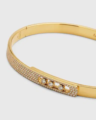 Messika MOVE NOA 18K YELLOW GOLD DIAMOND BANGLE | Thumbnail 3 Messika MOVE NOA 18K YELLOW GOLD DIAMOND BANGLE | Thumbnail 3
