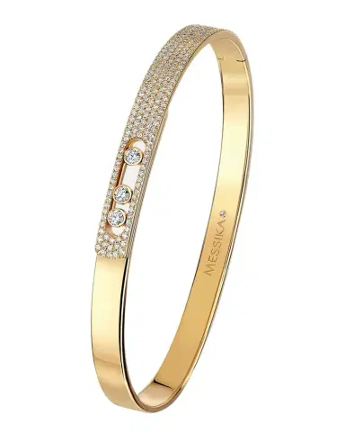 Messika MOVE NOA 18K YELLOW GOLD DIAMOND BANGLE | Thumbnail 1 Messika MOVE NOA 18K YELLOW GOLD DIAMOND BANGLE | Thumbnail 1