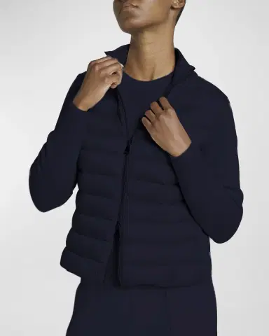 Moncler Hybrid Puffer Cardigan | Thumbnail 6 Moncler Hybrid Puffer Cardigan | Thumbnail 6
