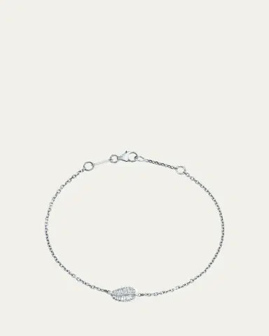 Anita Ko 18k White Gold Small Palm Leaf Bracelet | Thumbnail 2 Anita Ko 18k White Gold Small Palm Leaf Bracelet | Thumbnail 2