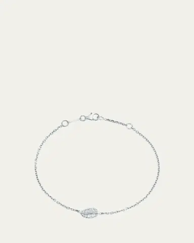 Anita Ko 18k White Gold Small Palm Leaf Bracelet | Thumbnail 3 Anita Ko 18k White Gold Small Palm Leaf Bracelet | Thumbnail 3