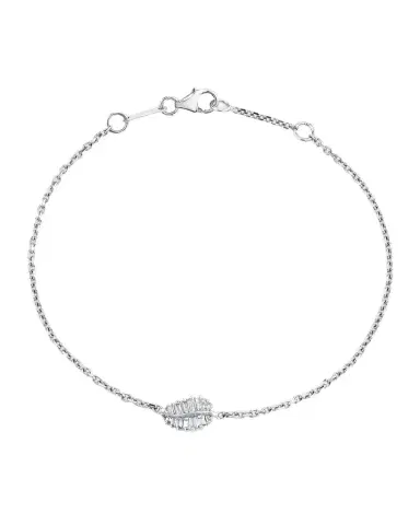 Anita Ko 18k White Gold Small Palm Leaf Bracelet | Thumbnail 1 Anita Ko 18k White Gold Small Palm Leaf Bracelet | Thumbnail 1