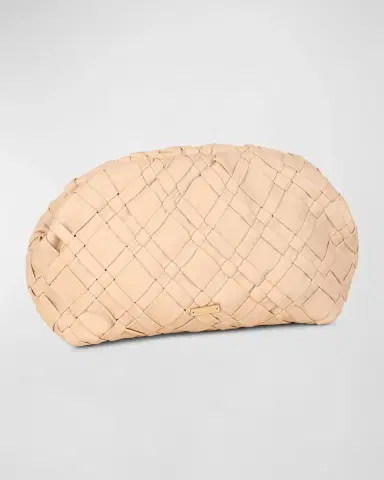 Rafe Aya Frame Woven Leather Clutch Bag | Thumbnail 4 Rafe Aya Frame Woven Leather Clutch Bag | Thumbnail 4