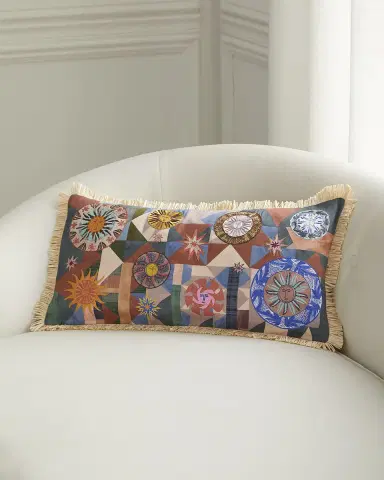 Christian Lacroix Trinquetaille Terre Cuite Cushion | Thumbnail 1 Christian Lacroix Trinquetaille Terre Cuite Cushion | Thumbnail 1