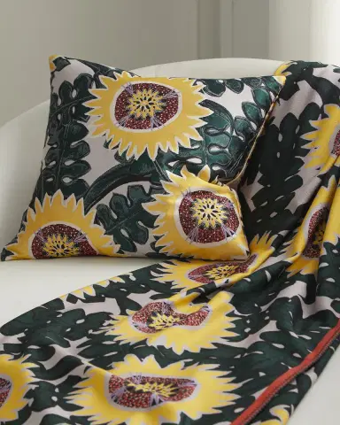Christian Lacroix Soleils Osier Decorative Pillow, 20" | Thumbnail 2 Christian Lacroix Soleils Osier Decorative Pillow, 20" | Thumbnail 2