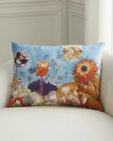 Christian Lacroix Surrearles Isme Mosaique Cushion | Thumbnail 1 Christian Lacroix Surrearles Isme Mosaique Cushion | Thumbnail 1