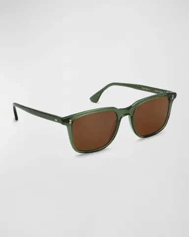 KREWE Men 's Matthew Acetate Square Sunglasses | Thumbnail 2 KREWE Men 's Matthew Acetate Square Sunglasses | Thumbnail 2