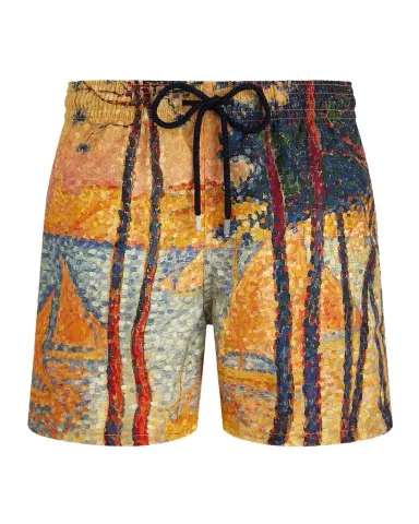 Vilebrequin Men's Impressionist Swim Trunks | Thumbnail 1 Vilebrequin Men's Impressionist Swim Trunks | Thumbnail 1