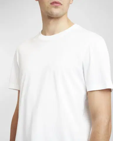Brioni Men's Cotton Crewneck T-Shirt | Thumbnail 5 Brioni Men's Cotton Crewneck T-Shirt | Thumbnail 5