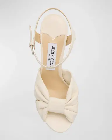 Jimmy Choo Heloise Leather Ankle-Strap Platform Sandals | Thumbnail 4 Jimmy Choo Heloise Leather Ankle-Strap Platform Sandals | Thumbnail 4