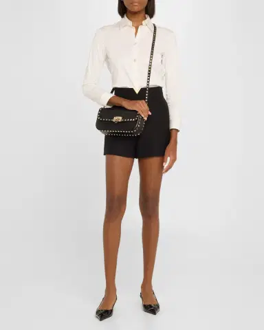 Valentino Garavani VLogo Patent Kitten Slingback Pumps | Thumbnail 5 Valentino Garavani VLogo Patent Kitten Slingback Pumps | Thumbnail 5