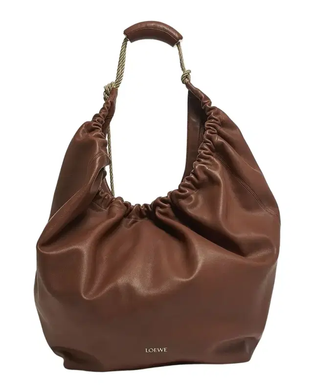 x Paula 's Ibiza Squeeze XL Shoulder Bag in Leather x Paula 's Ibiza Squeeze XL Shoulder Bag in Leather