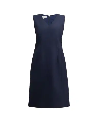 Lafayette 148 New York Sleeveless V-Neck Stretch Wool Dress | Thumbnail 1 Lafayette 148 New York Sleeveless V-Neck Stretch Wool Dress | Thumbnail 1