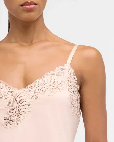Natori Feathers Essential Lace-Trim Cami Pajama Set | Thumbnail 5 Natori Feathers Essential Lace-Trim Cami Pajama Set | Thumbnail 5