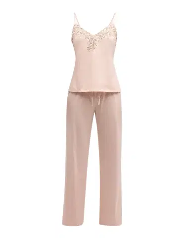 Natori Feathers Essential Lace-Trim Cami Pajama Set | Thumbnail 1 Natori Feathers Essential Lace-Trim Cami Pajama Set | Thumbnail 1