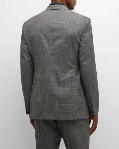Tom Ford Men's Shelton Prince of Wales Suit | Thumbnail 5 Tom Ford Men's Shelton Prince of Wales Suit | Thumbnail 5