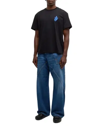 JW Anderson Men's Twisted Workwear Jeans | Thumbnail 1 JW Anderson Men's Twisted Workwear Jeans | Thumbnail 1