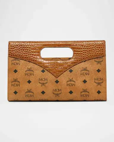 MCM Diamond Visetos Monogram Crossbody Bag | Thumbnail 2 MCM Diamond Visetos Monogram Crossbody Bag | Thumbnail 2