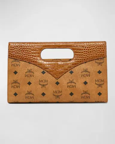 MCM Diamond Visetos Monogram Crossbody Bag | Thumbnail 5 MCM Diamond Visetos Monogram Crossbody Bag | Thumbnail 5