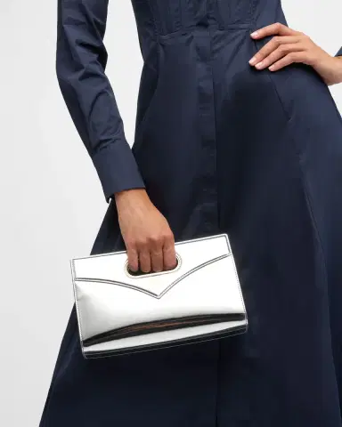 MCM Diamond Metallic Leather Crossbody Bag | Thumbnail 4 MCM Diamond Metallic Leather Crossbody Bag | Thumbnail 4