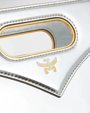 MCM Diamond Metallic Leather Crossbody Bag | Thumbnail 5 MCM Diamond Metallic Leather Crossbody Bag | Thumbnail 5