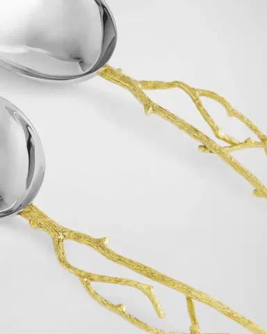 Michael Aram Butterfly Ginkgo White & Gold Serving Set | Thumbnail 2 Michael Aram Butterfly Ginkgo White & Gold Serving Set | Thumbnail 2