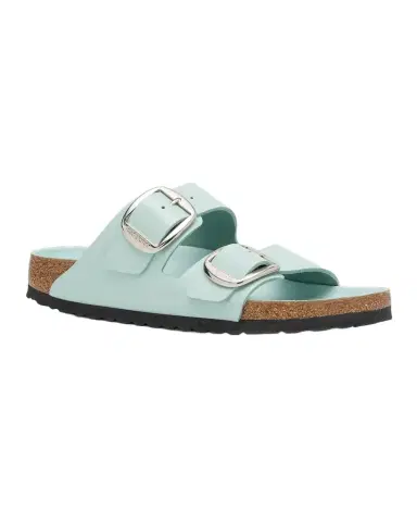 BIRKENSTOCK Arizona Leather Dual-Buckle Slide Sandals | Thumbnail 1 BIRKENSTOCK Arizona Leather Dual-Buckle Slide Sandals | Thumbnail 1