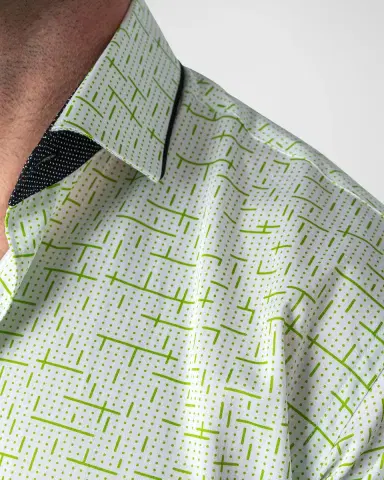 Maceoo Men's Contrast-Reverse Patterned Dress Shirt | Thumbnail 3 Maceoo Men's Contrast-Reverse Patterned Dress Shirt | Thumbnail 3